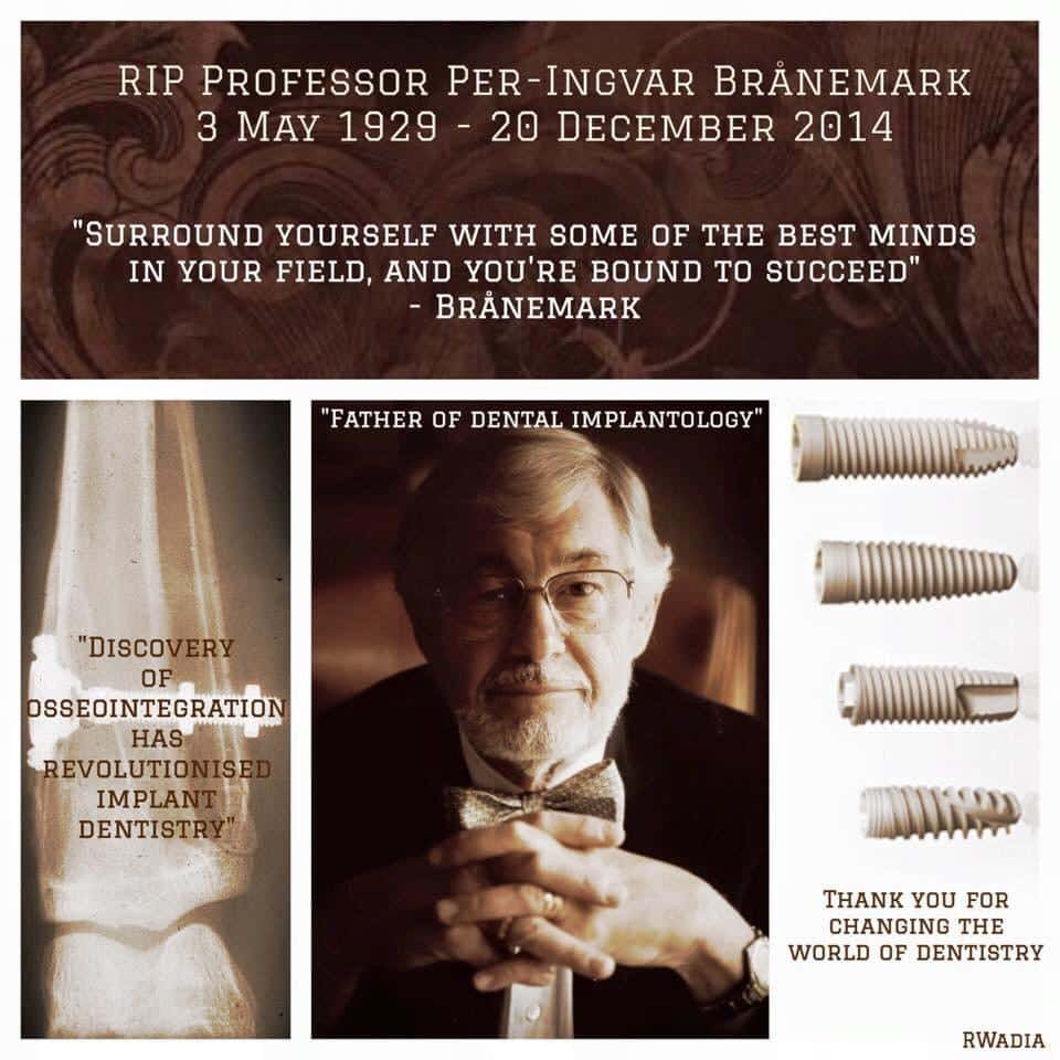 Per-Ingvar Brånemark – Pionjären som förändrade tandvården med moderna implantat tandimplantat Malmö