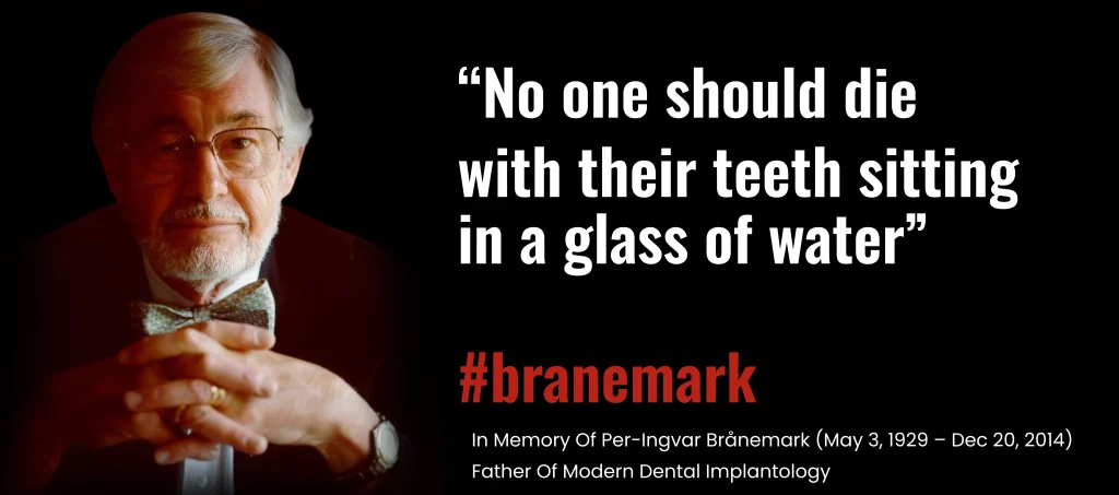 Per-Ingvar Brånemark – Pionjären som förändrade tandvården med moderna implantat